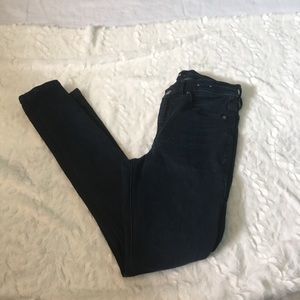 Express high rise dark wash legging jeans size 8R